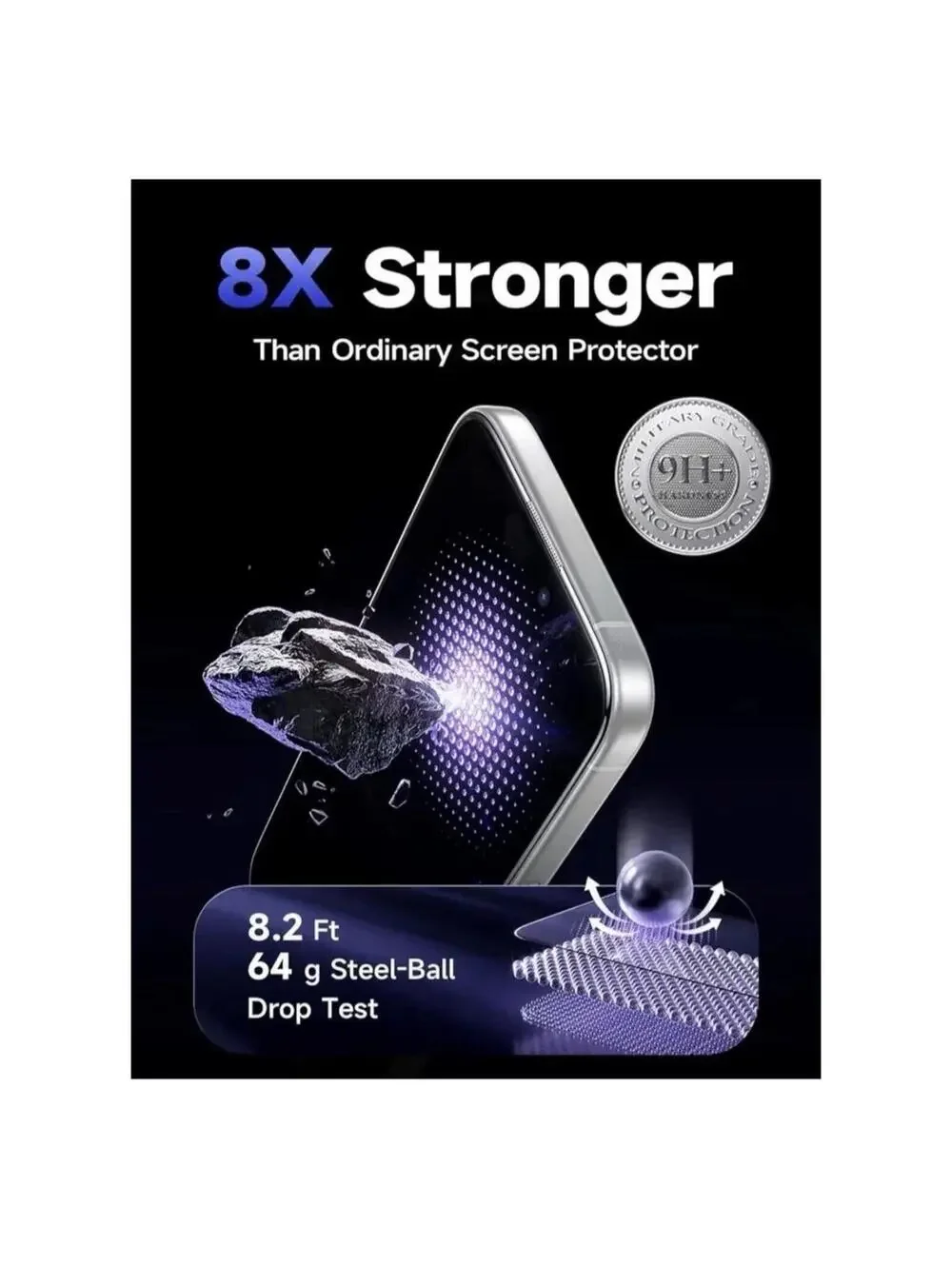 LISEN 2 Pack [Top 9H+ Hardness] Glass for iPhone 16E / iPhone 14 / iPhone 13